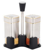 Duo d’épices design inox et verre – Élégance et praticité