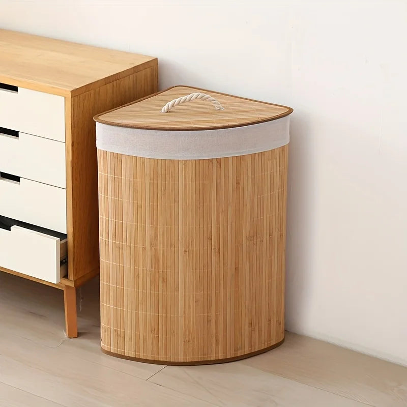 panier à linge avec couvercle

