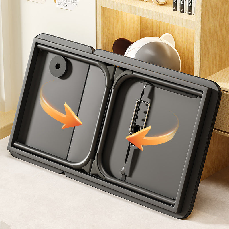 Table de Lit Multifonction avec Porte-Gobelet