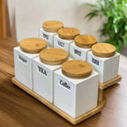 Ensemble de 7 Pots en Céramique