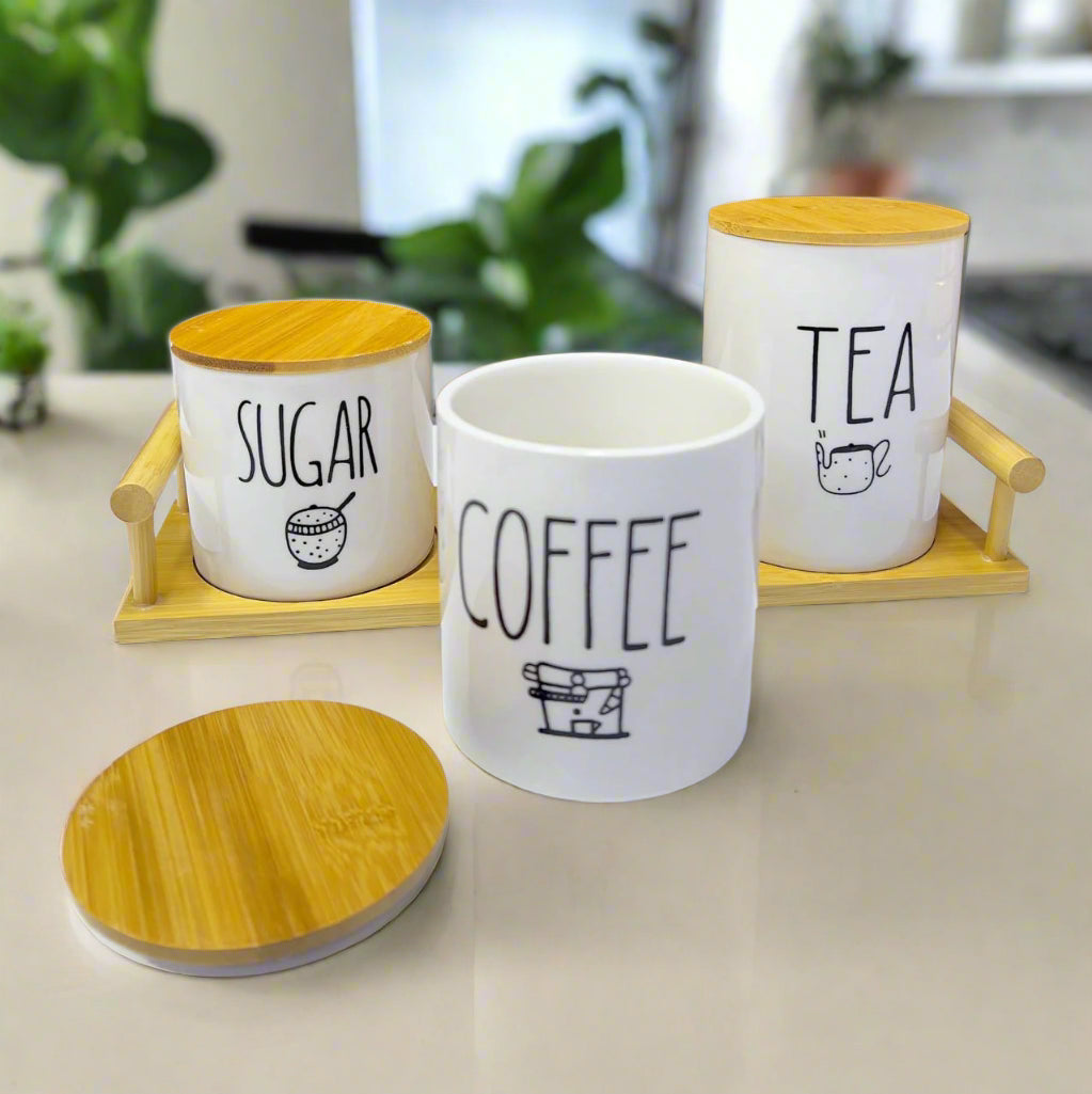 Set de 3 Boîtes de Rangement avec Couvercle