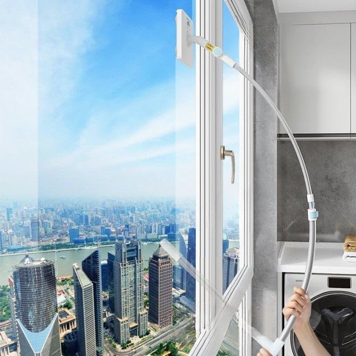 Raclette de nettoyage de vitres en forme de U