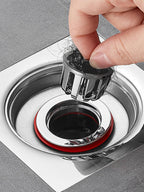 3 Couvercles de siphon de sol anti-odeurs