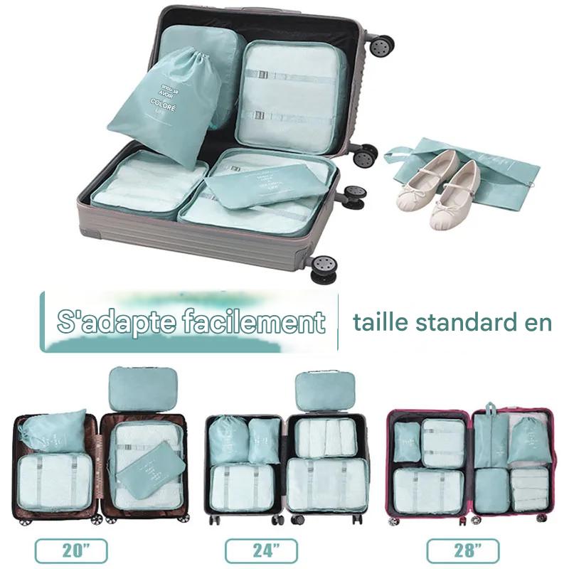 Ensemble de 7 Sacs de Voyage