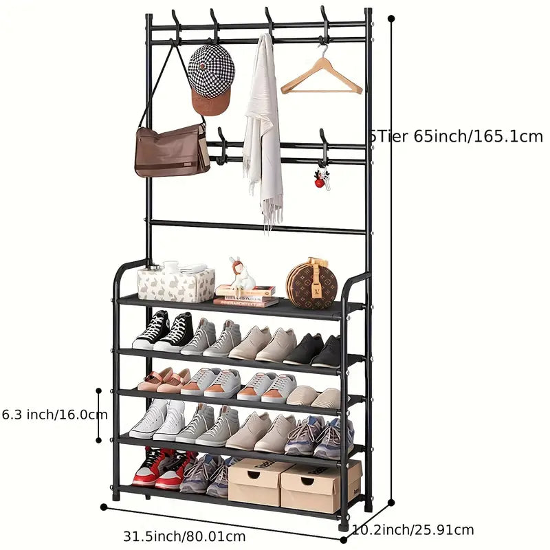 Organisateur d’Entrée Multifonctionnel en Fer