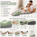 Oreiller de Soutien Confort – Pour Couple