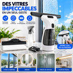 Nettoyeur de Vitres Électrique Sans Fil – Aspirateur d’Eau Rechargeable Multifonction