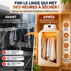 Sèche-Linge Portable Électrique – Séchage à Air Chaud, Compact et Pratique