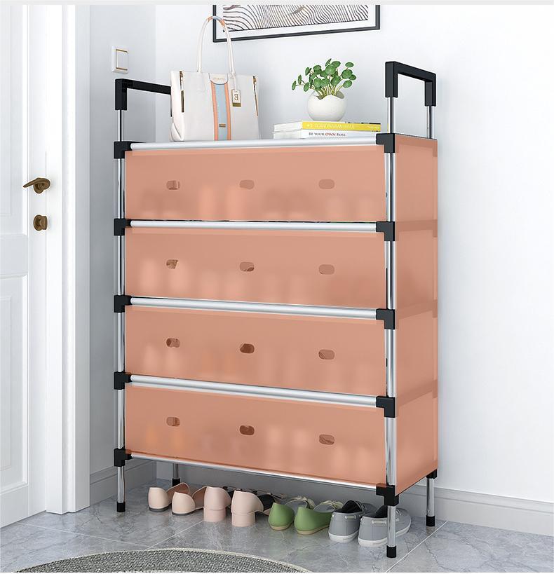 Étagère à chaussures simple à 7 niveaux – Organisateur Pratique et Élé