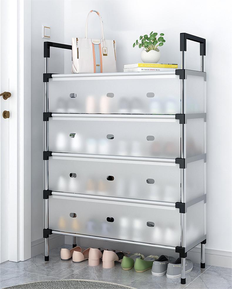 Étagère à chaussures simple à 7 niveaux – Organisateur Pratique et Élé