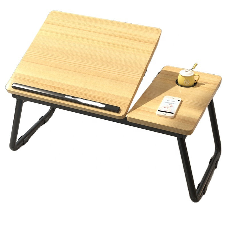 Table de Lit Multifonction avec Porte-Gobelet