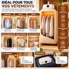 Sèche-Linge Portable Électrique – Séchage à Air Chaud, Compact et Pratique