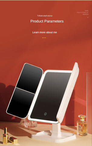 Miroir intelligent de maquillage du miroir LED