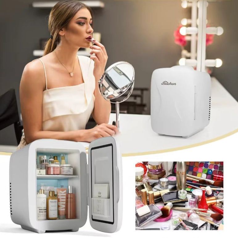 Mini réfrigérateur électrique pour produits de beauté et maquillage
