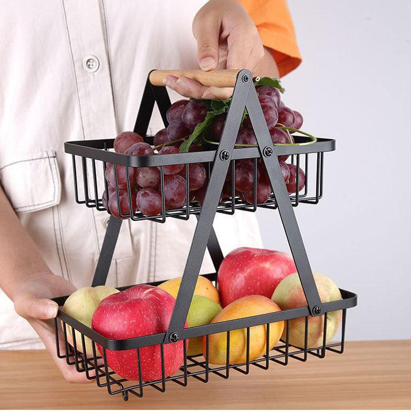 Corbeille de Fruits à deux Etages