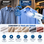 Défroisseur Vapeur Portable 1500W | Compact & Pratique