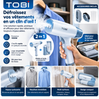 Défroisseur Vapeur Portable 1500W | Compact & Pratique