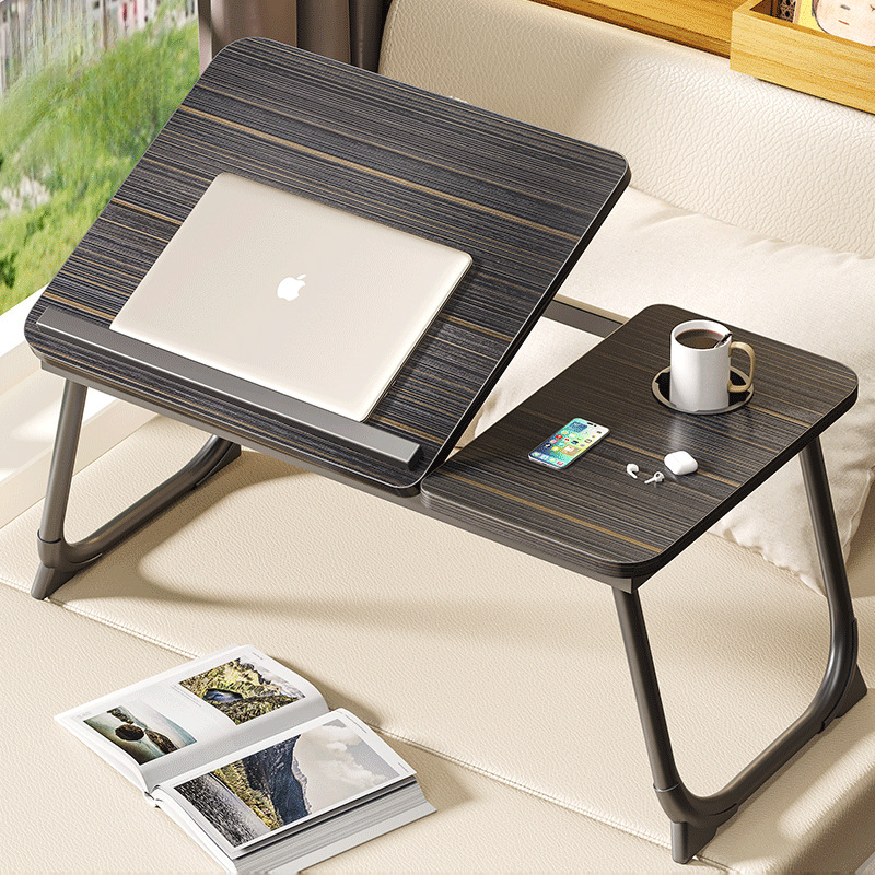 Table de Lit Multifonction avec Porte-Gobelet