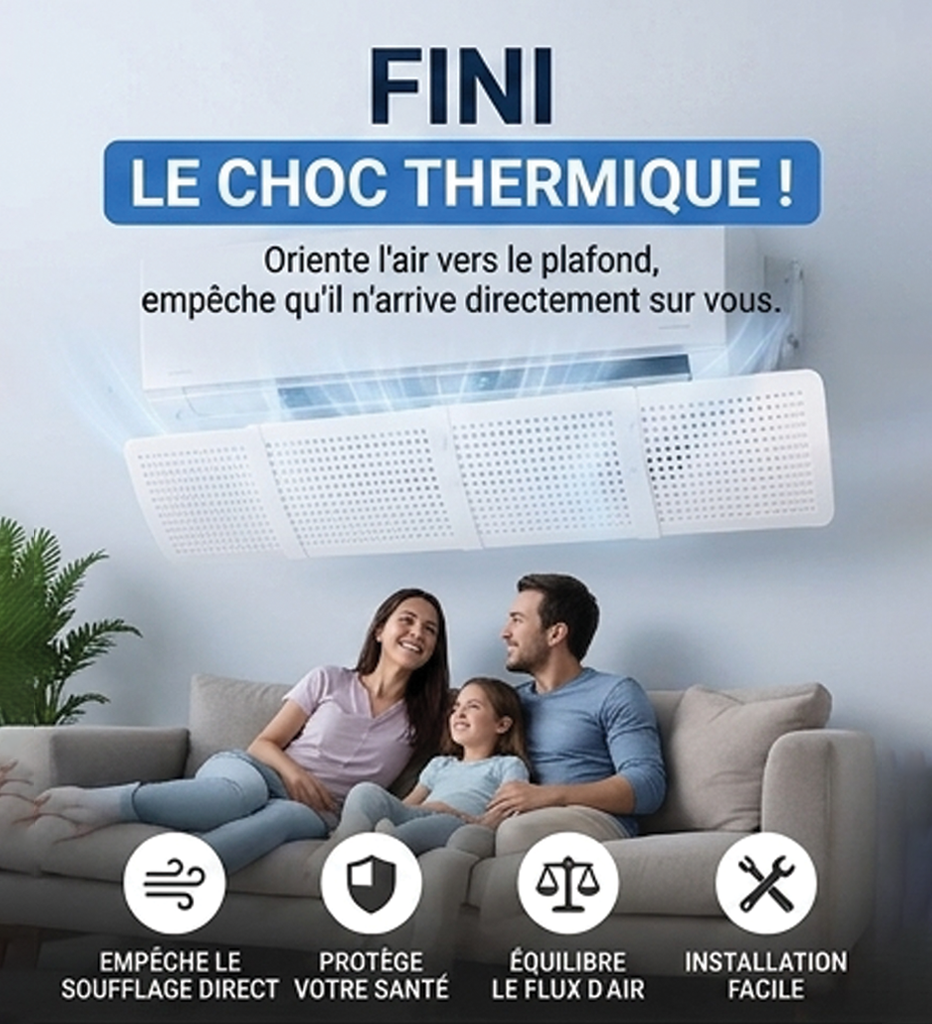 Déflecteur Universel Pour Climatiseur Mural