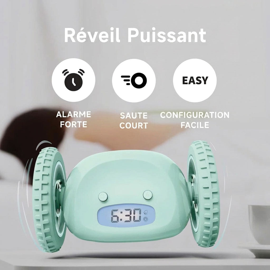 Réveil Ultra Puissant – Réveillez-Vous Dès La Première Sonnerie