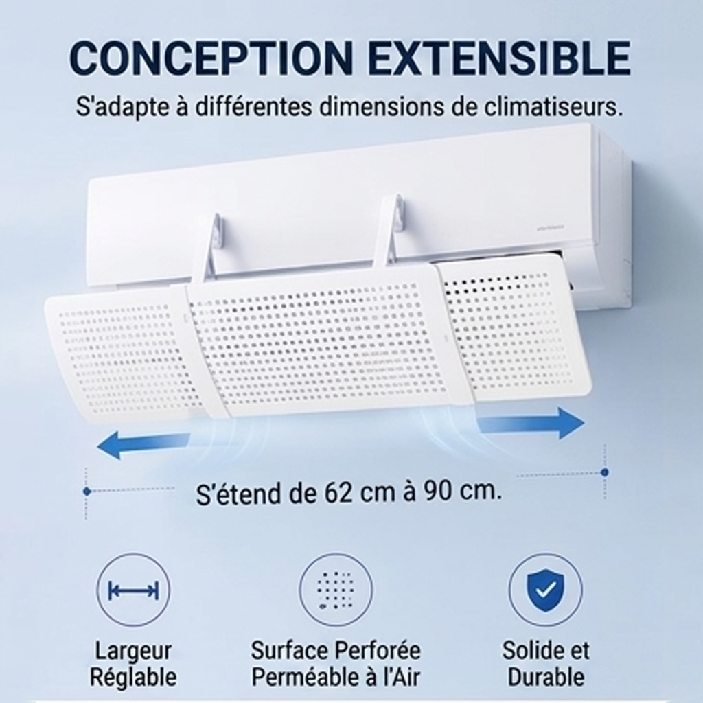 Déflecteur Universel Pour Climatiseur Mural