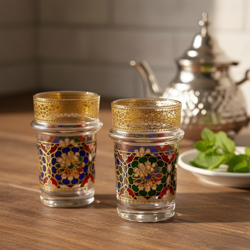 Verres à Thé Marocains