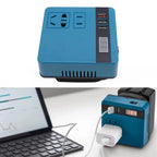 Convertisseur De Batterie Portable Avec 2 Batteries Incluses – Alimentez Vos Appareils Partout