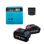 Convertisseur De Batterie Portable Avec 2 Batteries Incluses – Alimentez Vos Appareils Partout