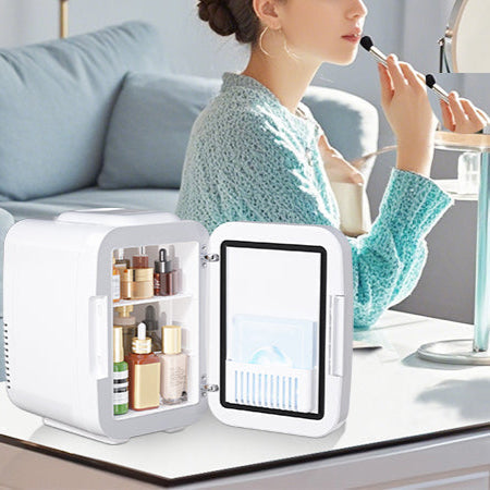 Mini réfrigérateur électrique pour produits de beauté et maquillage