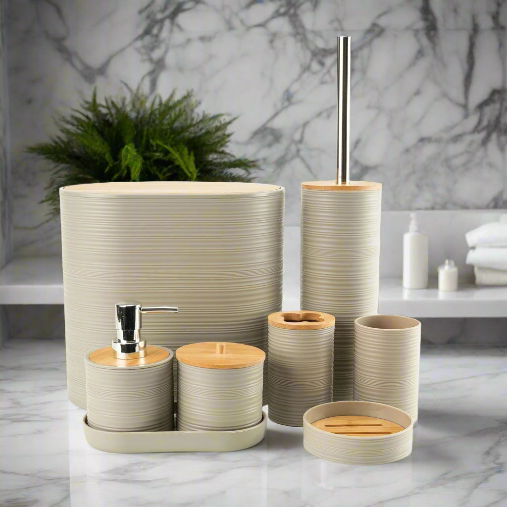 Set Salle de Bain Bambou Luxe