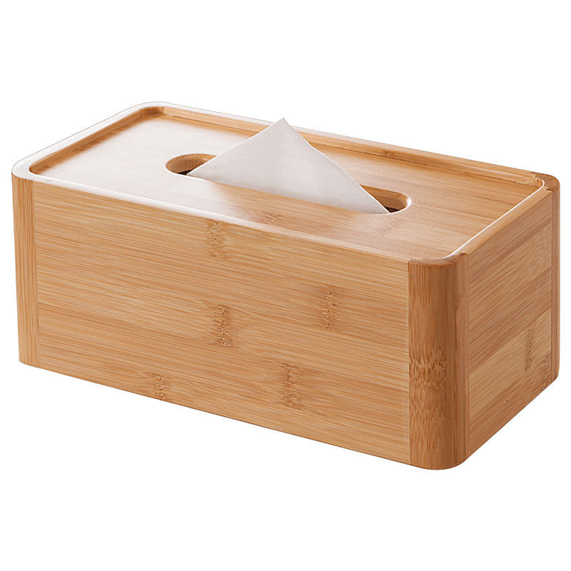 boîte à mouchoirs bambou