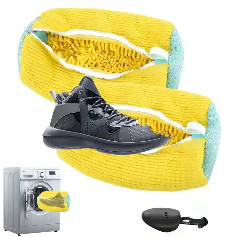 Sac de lavage de chaussures anti-déformation