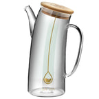 distributeur d’huile en verre