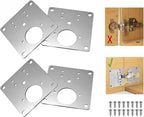 Kit de plaques d'acier pour réparation de charnières