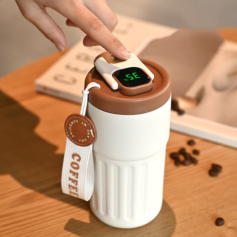 Gobelet Thermos Intelligent avec Écran LED – Acier Inox 316