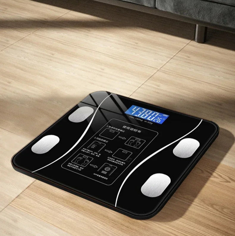 Balance Électronique avec Analyse Complète du Corps et Connexion Bluetooth