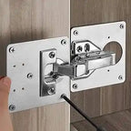 Kit de plaques d'acier pour réparation de charnières