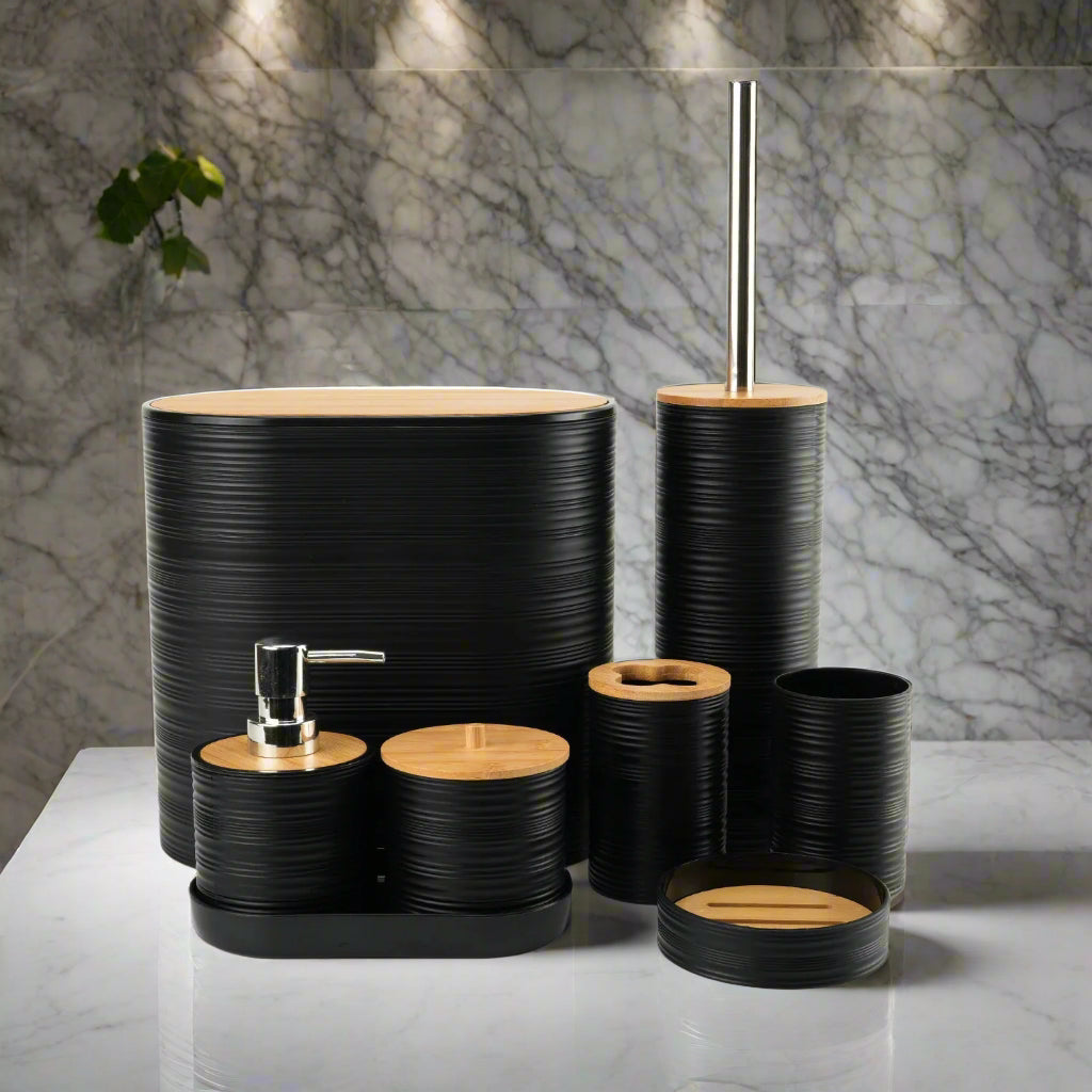 Set Salle de Bain Bambou Luxe