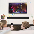 Mini-haut-parleur Portable Karaoké +2 Microphones