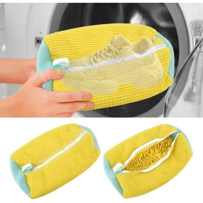 Sac de lavage de chaussures anti-déformation