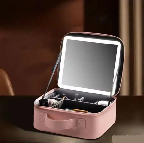 Sac Vanity avec Miroir Lumineux