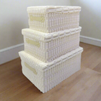 set de 3 boîtes de rangement
