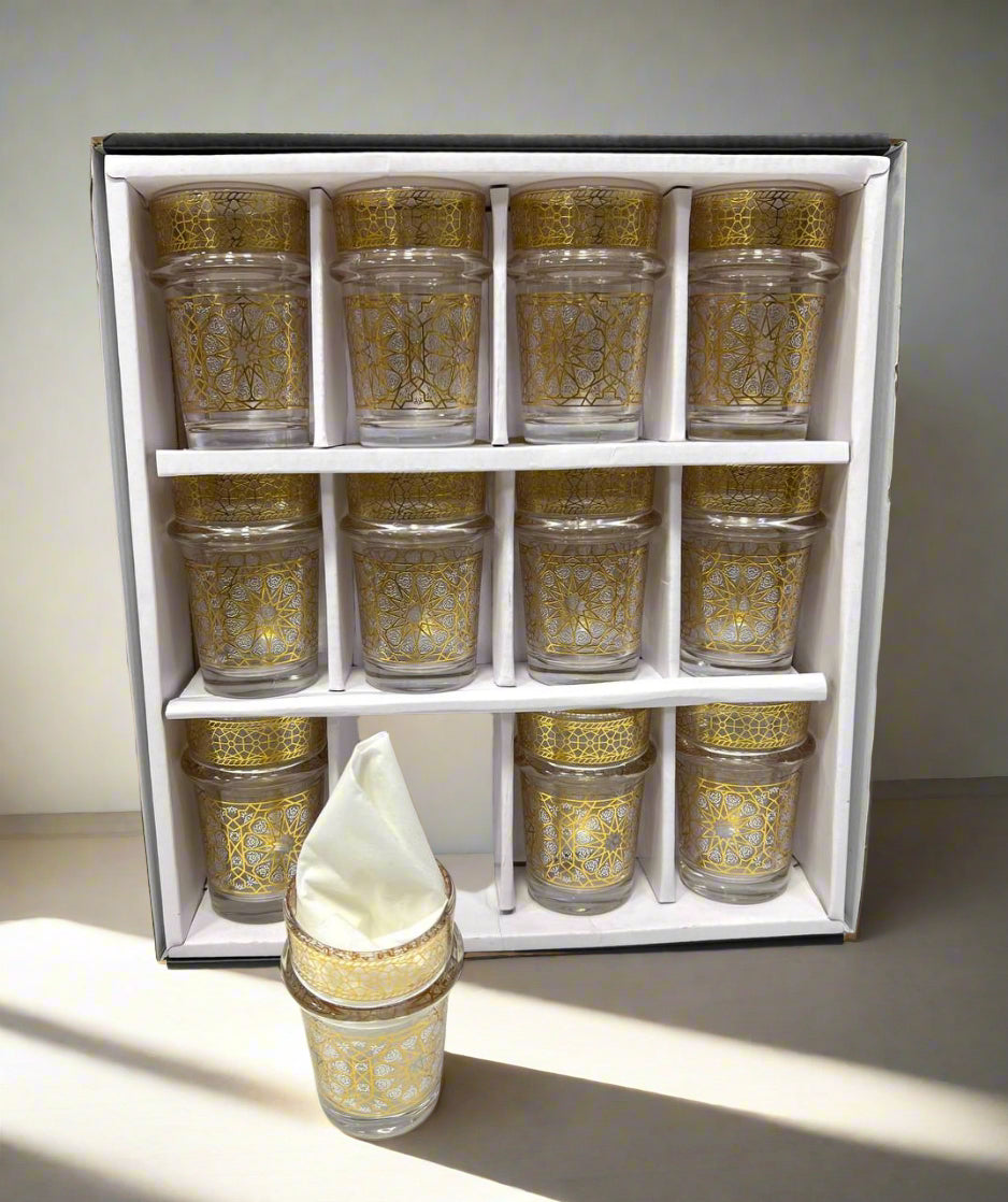 verres à thé marocains
