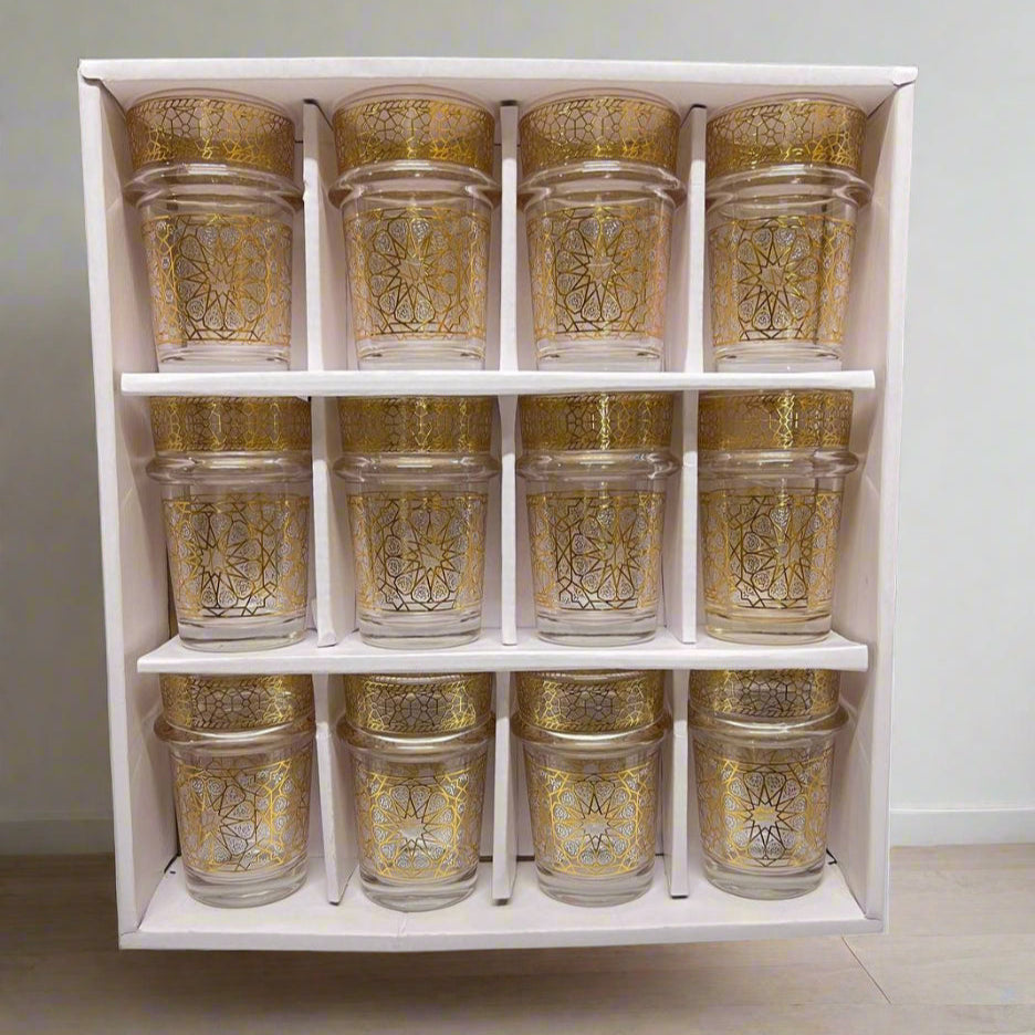 verres à thé marocains
